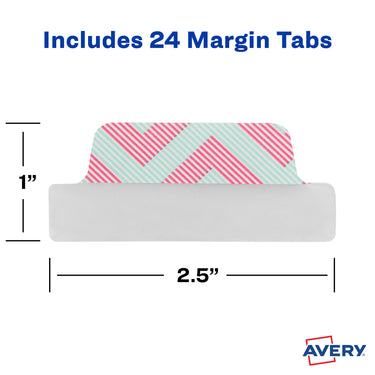 Avery Margin Ultra Tabs, 2.5